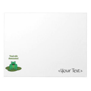 Toad-ally Awesome Notepad