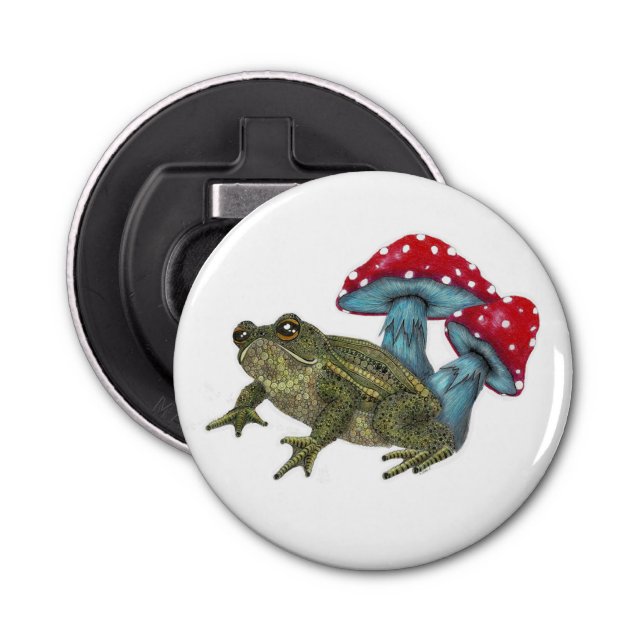 Toad and Toadstool Bottle Opener (Front)