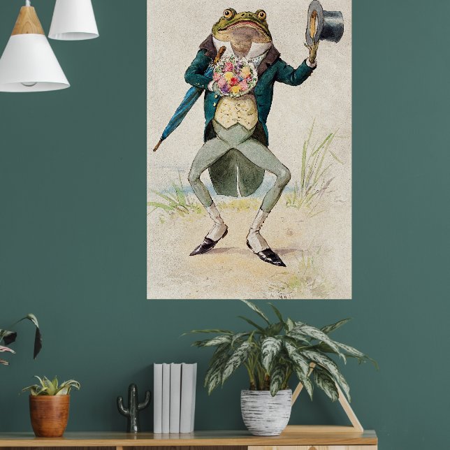 Toad Drawing Poster (Living Room 1)