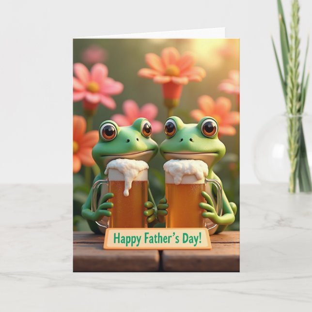 Toad Fathers Day Brew Card (Front)