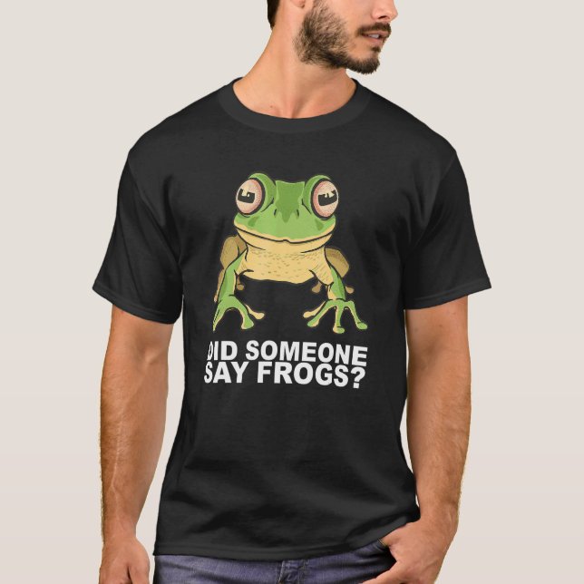 Toad For A Studying Frog Collector 1 T-Shirt (Front)
