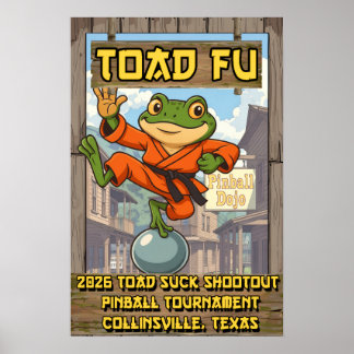 Toad Fu - Toad Suck Shoot Out 2026 Affiche