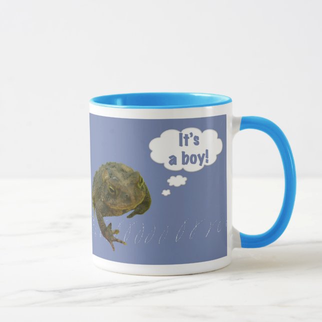 Toad It's a boy! New Baby Mug (Right)