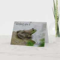 Toad says Happy Birthday!