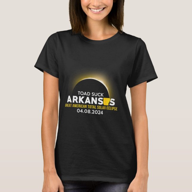 Toad Suck Ar Arkansas Total Design T-Shirt (Front)