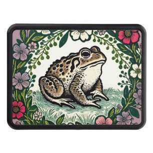 Toad Wildflowers                                   Trailer Hitch Cover