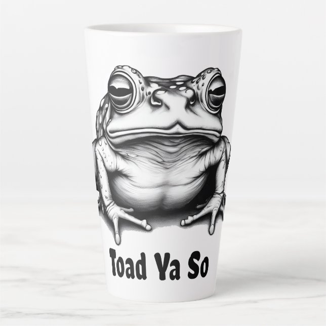 Toad Ya So Latte Coffee Mug (Front)