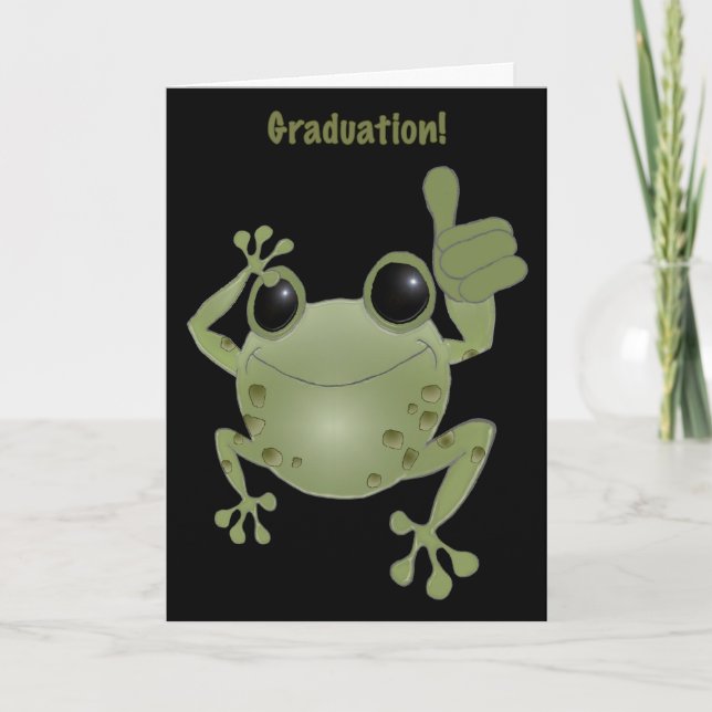 Toadally Awesome! graduation card (Front)