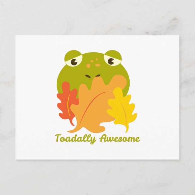 Toadally Awesome Postcard (Front)