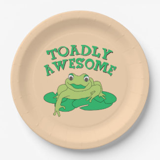 TOADly Awesome Paper Plate