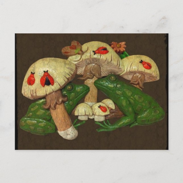 Toads & Toadstools Postcard (Front)
