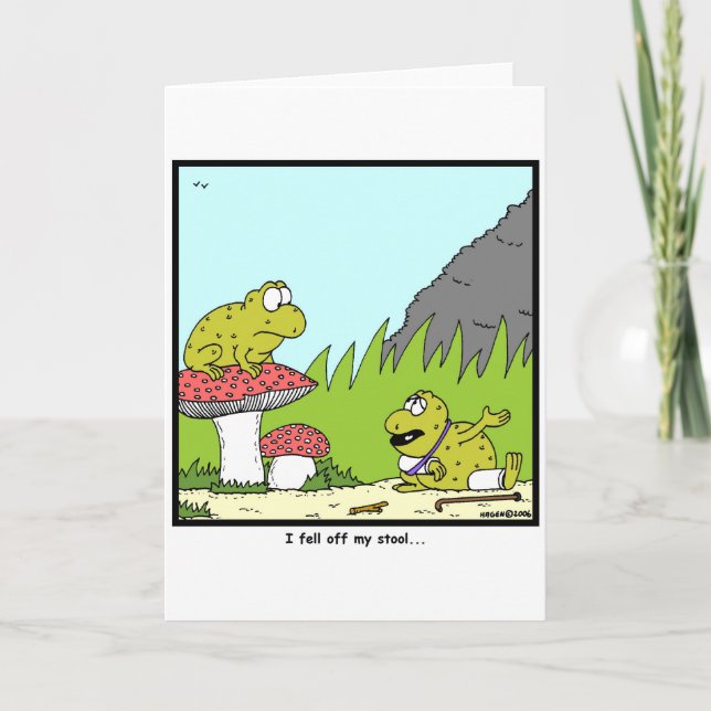 Toadstool Card (Front)