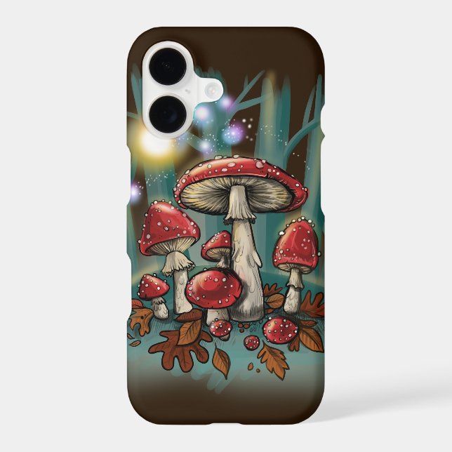 Toadstool mushrooms~ iphone (Back)