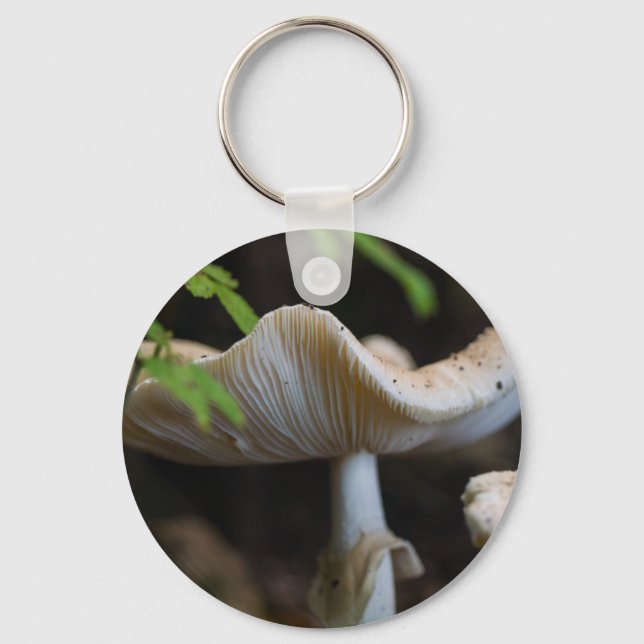 Toadstool Umbrella Keychain (Front)