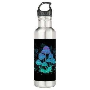 Toadstools in Bushes 710 Ml Water Bottle
