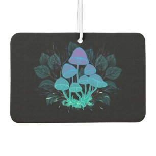 Toadstools in Bushes Air Freshener