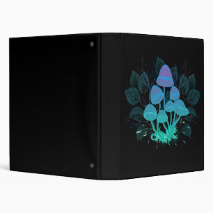 Toadstools in Bushes Binder