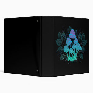 Toadstools in Bushes Binder