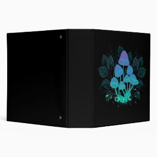 Toadstools in Bushes Binder