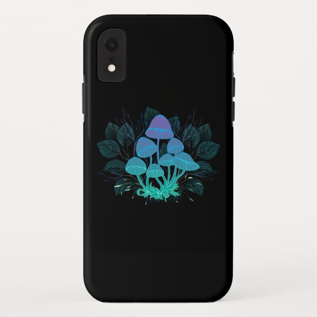 Toadstools in Bushes Case-Mate iPhone Case (Back)