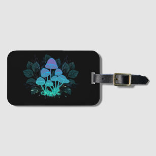 Toadstools in Bushes Luggage Tag