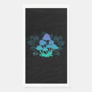 Toadstools in Bushes Napkin