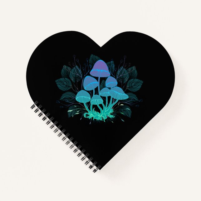 Toadstools in Bushes Notebook (Front)