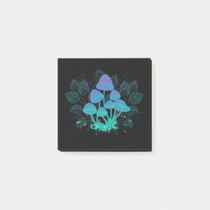 Toadstools in Bushes Post-it Notes