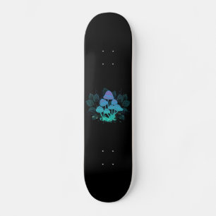 Toadstools in Bushes Skateboard