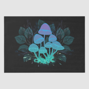 Toadstools in Bushes Tissue Paper