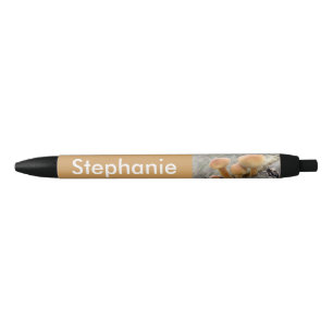 Toadstools on a Tree Trunk Personalized Pen