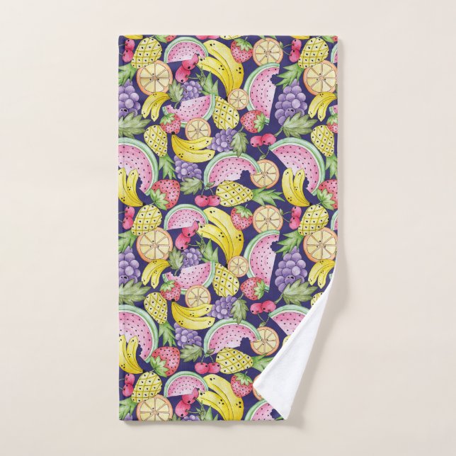Toalha de Mão Linha Frutas Fun Hand Towel (Hand Towel)