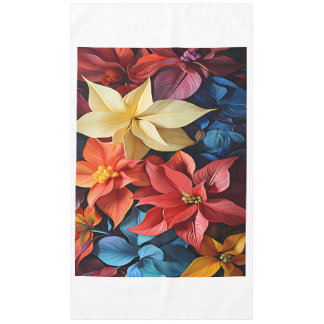 Toalha de Mesa (Tablecloth) Flores Natalinas Tablecloth