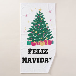toalla navideña