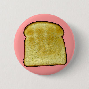 Toast 2 Inch Round Button