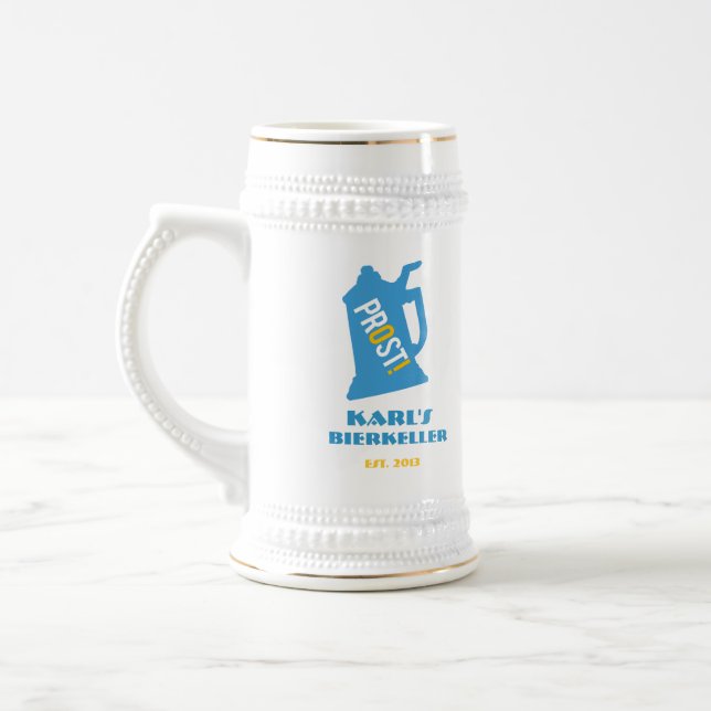 Toast A Big Event with Custom German Beer Steins (Left)
