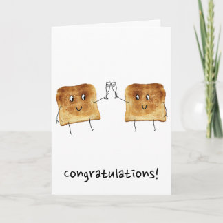 Toast Congratulations Card