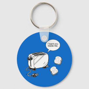 TOAST INSIDE ME KEYCHAIN