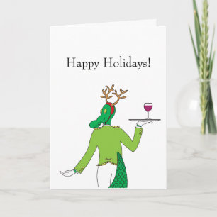 Toast the Season Greeting Card