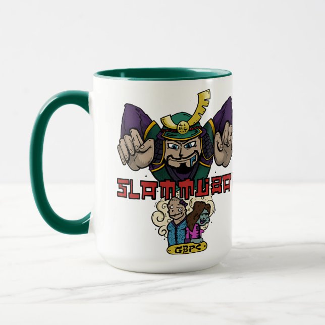 Toast to Slammurai Mug (Left)
