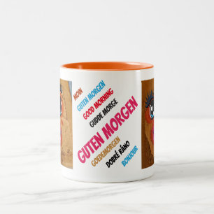 Toastbrot Knutscher Two-Tone Coffee Mug