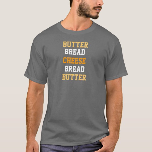 Toasted Cheese Please T-Shirt (Front)