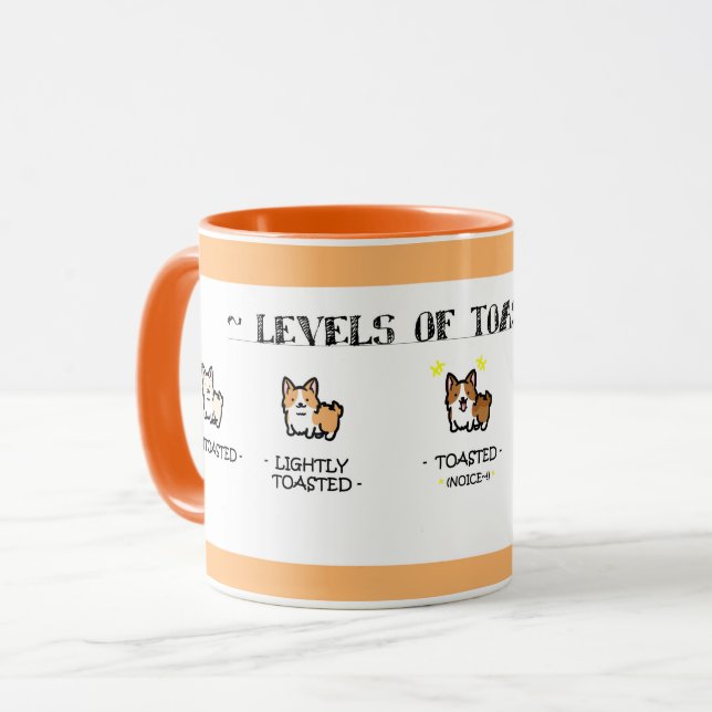~ Toasted Corgis ~ Mug (Front Left)