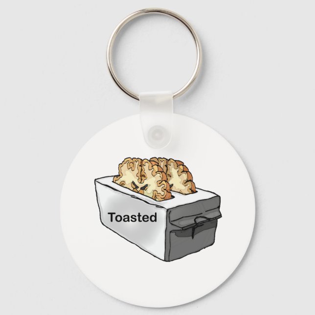 Toasted Keychain (Front)