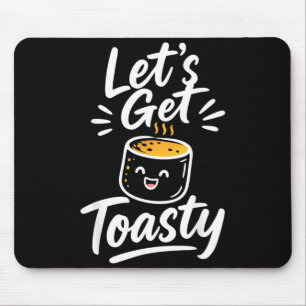 Toasted marshmallow campfire  mouse pad