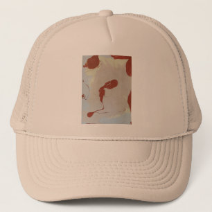 Toasted Marshmallow Drip Trucker Hat