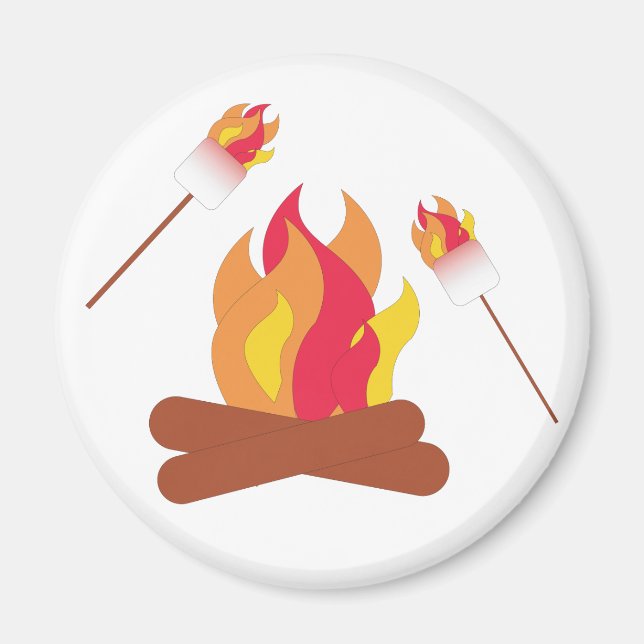 Toasted Marshmallows Magnet (Front)