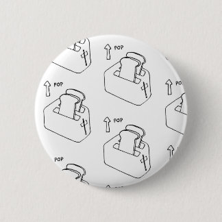Toaster Badge 2 Inch Round Button