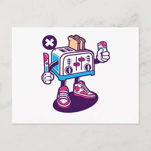 Toaster Postcard (Front)