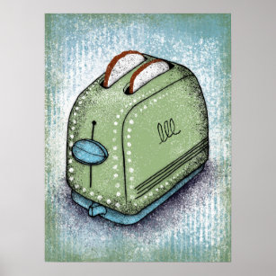 Toaster Poster Wall Art